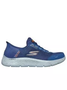 Тапочки Skechers Herren Halbschuhe GO WALK FLEX - 100% WATERPROOF, синий