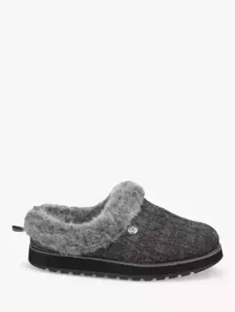 Тапочки Skechers Keepsakes Ice Angel Mule, цвет charcoal
