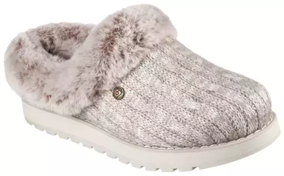 Тапочки Skechers "KEEPSAKES - ICE ANGEL", в вязаном виде, бежевый