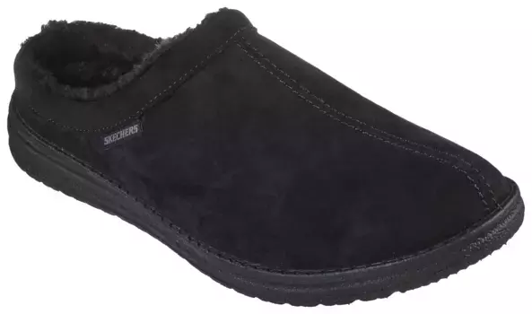 Тапочки Skechers "MELSON HARMEN", на резинке, черный
