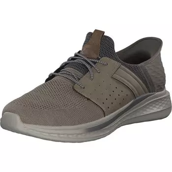 Тапочки Skechers, серо коричневый