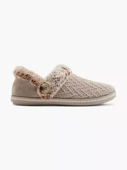 Тапочки Skechers, серо-коричневый
