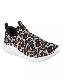 Тапочки Skechers Slipper, цвет Creme/Schwarz/Braun