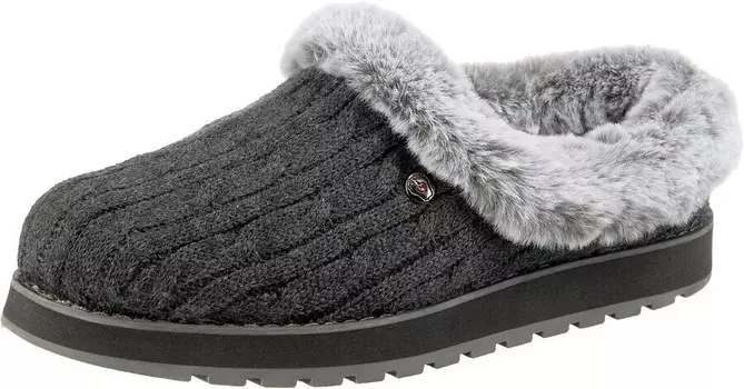 Тапочки SKECHERS Slippers, серый