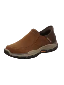 Тапочки Skechers Sport Slip In Respected Elgin, коричневый