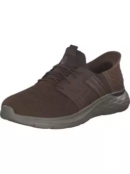 Тапочки SKECHERS, темно-коричневый