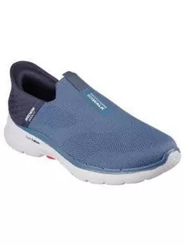 Тапочки Skechers, темно-синий