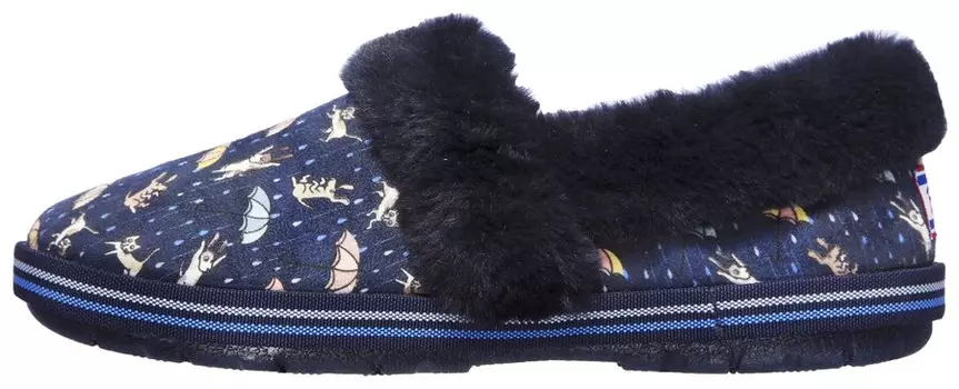 Тапочки SKECHERS, темно-синий/светло-синий