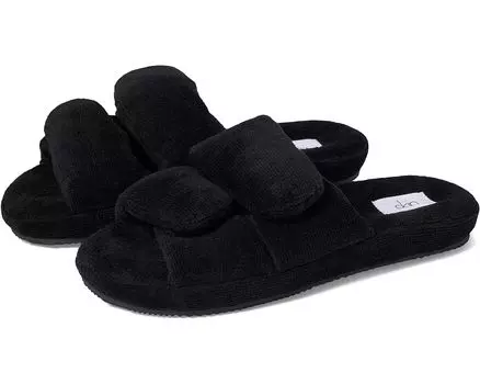 Тапочки Skin Val Double Strap Slide, черный