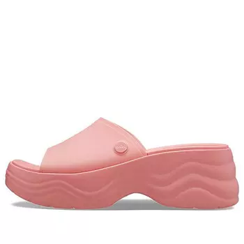Тапочки skyline slides 'guava' Crocs, розовый