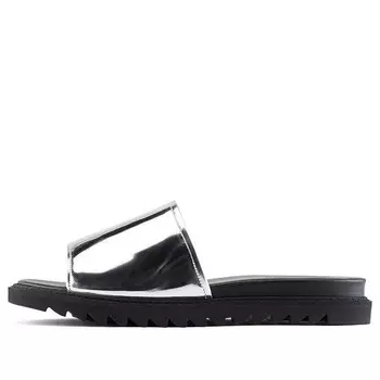 Тапочки слайдер s Onitsuka Tiger, серебряный