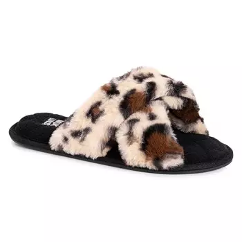 Тапочки-Слайды Perley Muk Luks, черный