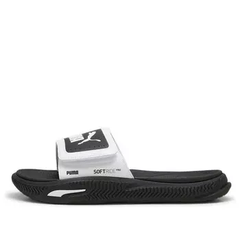 Тапочки softride pro 24 v slides 'white black' Puma, белый