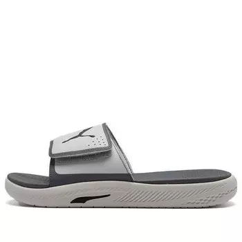 Тапочки softride slide 'ash grey' Puma, серый