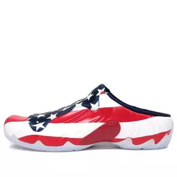 Тапочки solo slide 'usa (2014)' Nike, белый