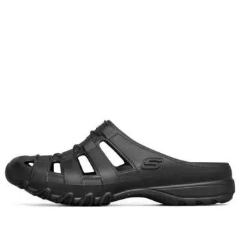 Тапочки speedsters-meander sandal 'pure black' Skechers, черный