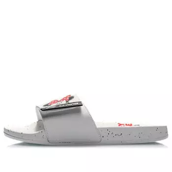 Тапочки sports fashion series disney mickey crossover lightweight stylish white slippers Li-Ning, белый