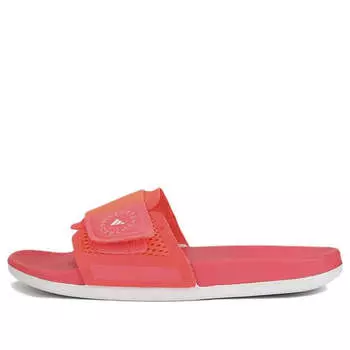 Тапочки stella mccartney x slide 'turbo' Adidas, красный
