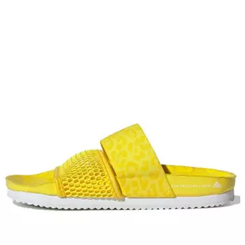 Тапочки stella mccartney x stella lette slide Adidas, желтый