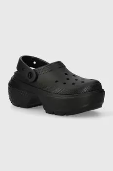 Тапочки Stomp Slide Crocs, черный