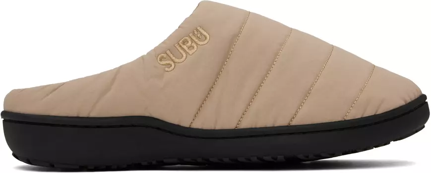 Тапочки SUBU Edition F-Line A.P.C., бежевый