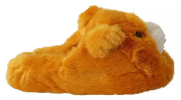 Тапочки Sunshine Yellow Lion Dolce & Gabbana, желтый