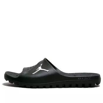 Тапочки super.fly team slide 'black' Air Jordan, черный