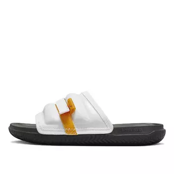 Тапочки super play slide 'white taxi' Air Jordan, белый