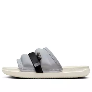Тапочки super play slide 'wolf grey sail' Air Jordan, серый