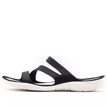 Тапочки swiftwater sports slippers Crocs, черный