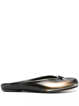 Тапочки Tabi металлик Maison Margiela, золотой