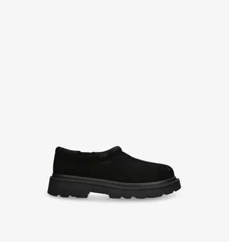 Тапочки Tasman Lug из замши и овчины Ugg, черный