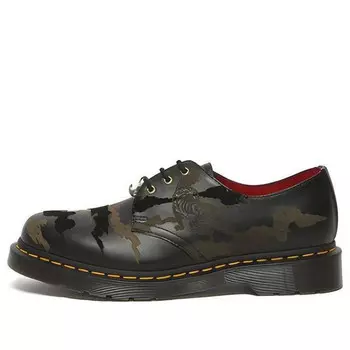 Тапочки tiger stripe 1461 yott 3 holes Dr. Martens, черный