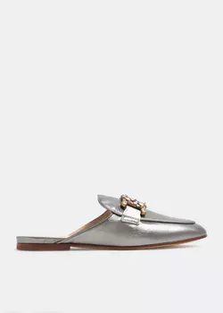 Тапочки Tod'S Kate, серебряный