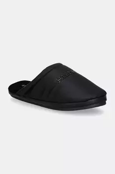 Тапочки Tommy Hilfiger NYLON HILFIGER HOUSE SHOE, черный