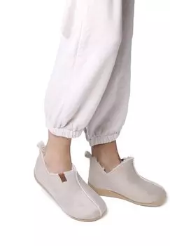 Тапочки Toni Pons высокие с каучуковой подошвой, бежевый