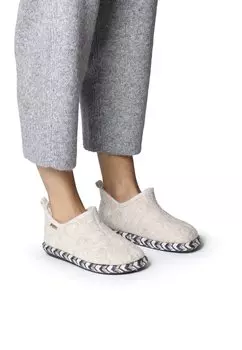 Тапочки Toni Pons войлочные высокие, бежевый