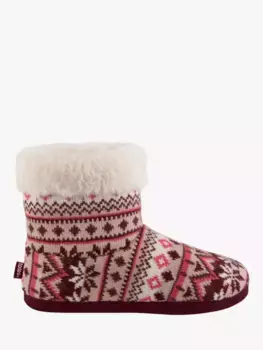 Тапочки totes Fairisle Knit Boot