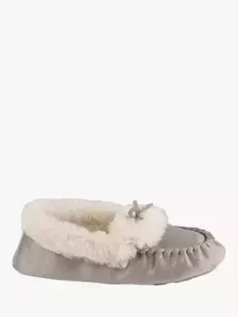 Тапочки totes Sparkle Moccasin, серый