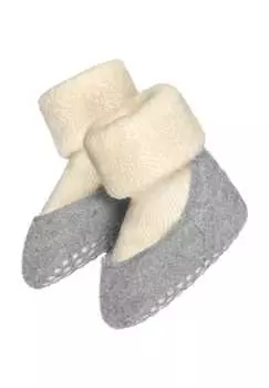 Тапочки-Туфельки Cosyshoe с отворотами для младенцев и детей ясельного возраста Falke, белый