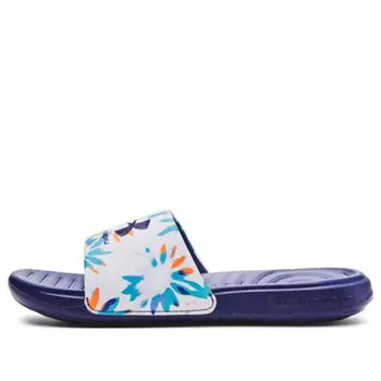 Тапочки ua ansa graphic slide 'floral Under Armour, белый