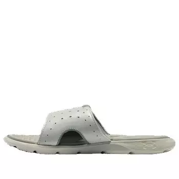 Тапочки ua ignite 7 'light grey' Under Armour, зеленый
