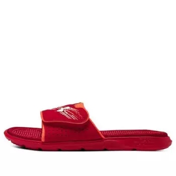 Тапочки ua mercenary 'red' Under Armour, красный