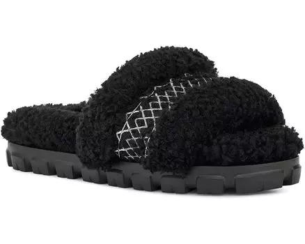Тапочки UGG Cozetta Braid, черный