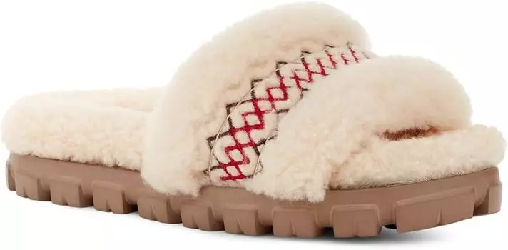 Тапочки UGG Cozetta Braid, натуральный