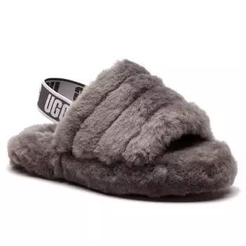 Тапочки Ugg KFluff Yeah, серый