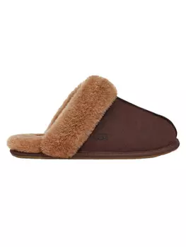 Тапочки UGG Lammfell Scuffette II, коричневый