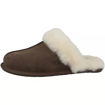 Тапочки UGG Pantolette Scuffette II, коричневый
