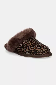 Тапочки UGG Scuffette «Caspian», коричневый