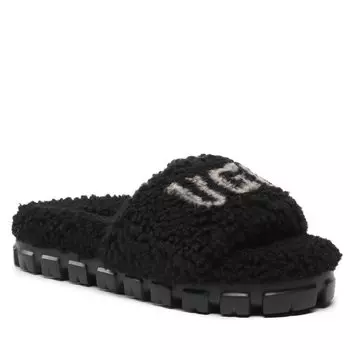 Тапочки Ugg WCozetta Curly, черный